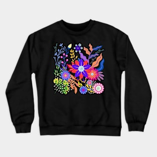 Autumn Floral Crewneck Sweatshirt